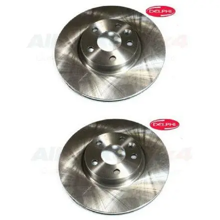 Front Brake Rotor Disc Set X2 Lr007055 Delphi 1