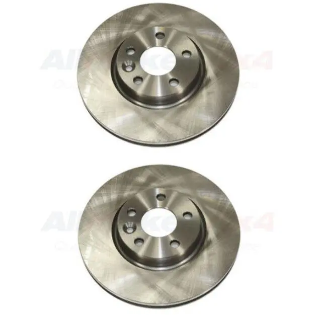 Front Brake Rotor Disc Set X2 Lr007055 New 1