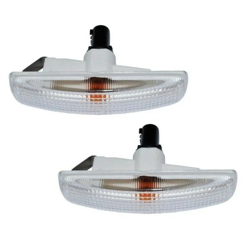 Genuine Clear Side Marker Repeater Lights Set 2 1