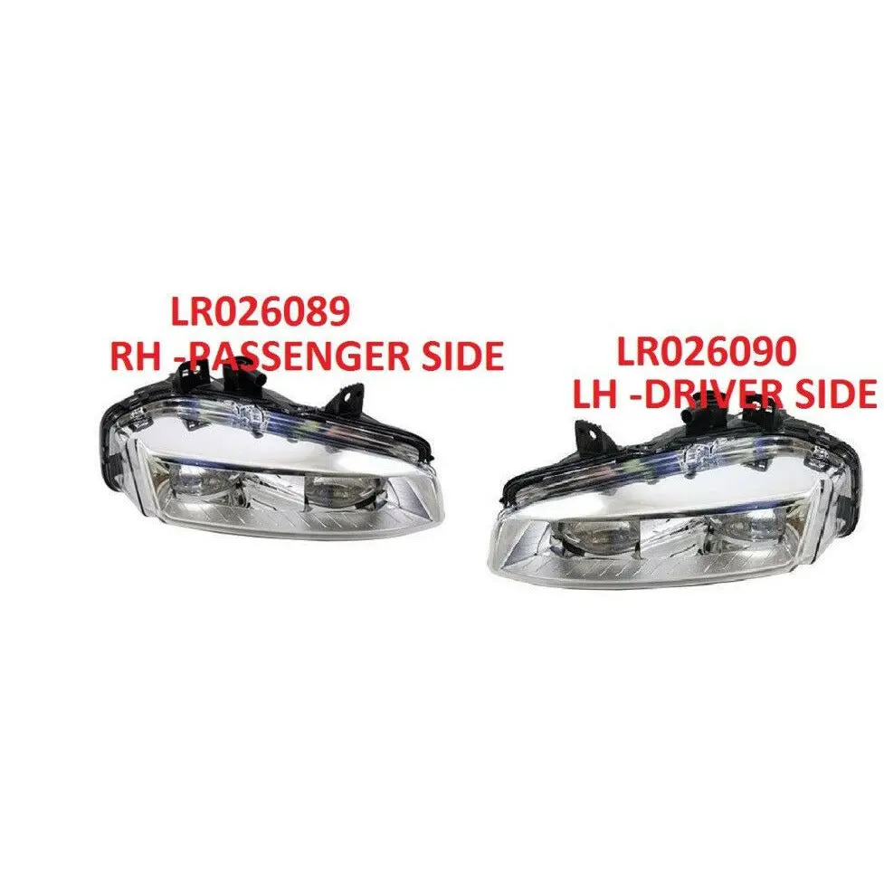 Front Bumper Fog Light Set Pair Range Rover Evoque Lr026089 Lr026090 1
