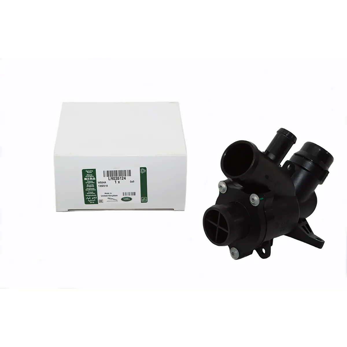 Engine Coolant Thermostat And Housing 2