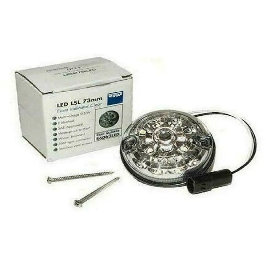 Lr047798led Wipac Front Clear Led Indicator Lamp – Series & Defender 1