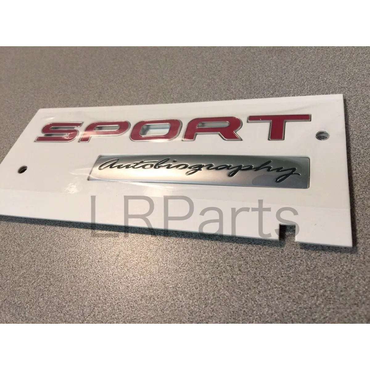 Tailgate Emblem Plate Badge Sport Autobiography Lr048879 1