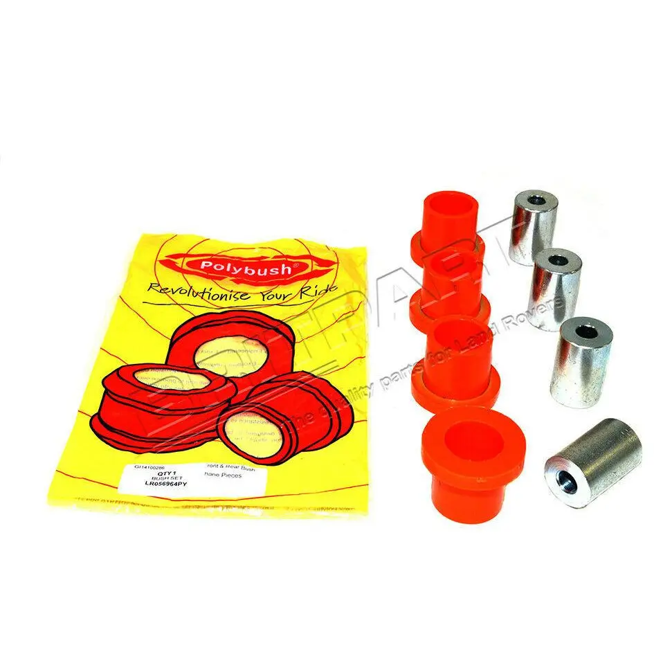 Front Upper Wishbone Kit Polybush Dynamic Orange 1