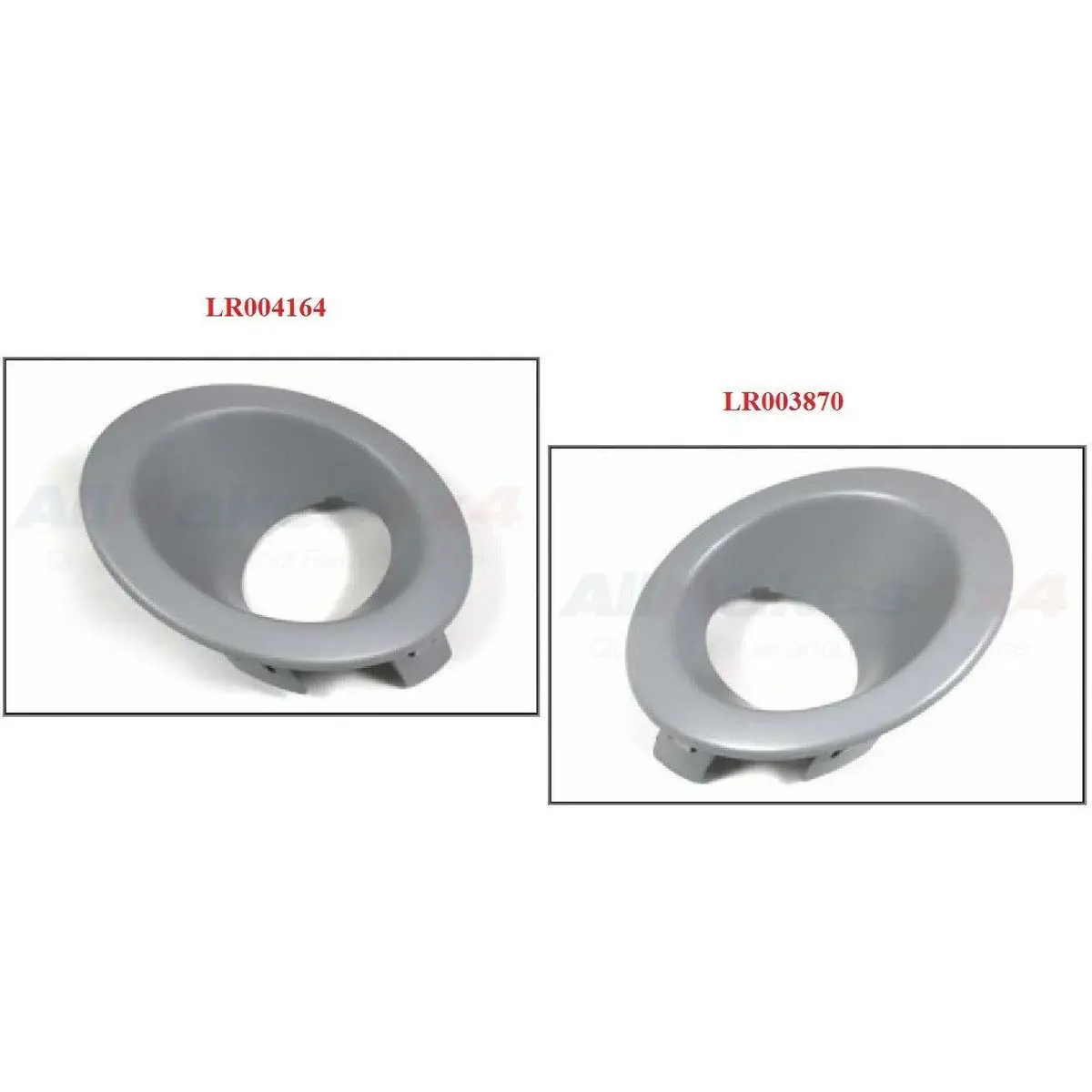 Fog Lamp Light Bezel Set X2 Rh Lh 1