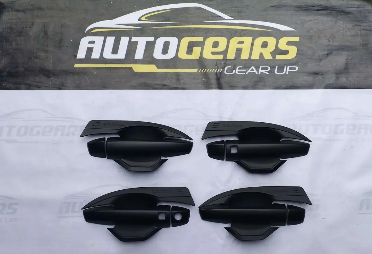 Nissan Livina (2022 - 2026) Door Bowl And Door Handle Cover Matte Black 1