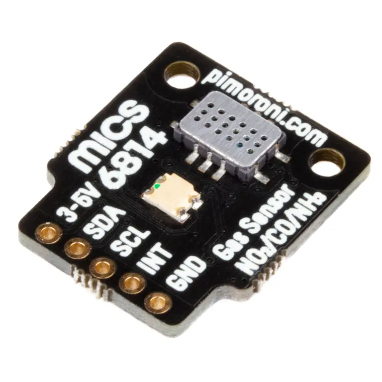 Mics6814 3-In-1 Gas Sensor Breakout (Co, No2, Nh3) 1