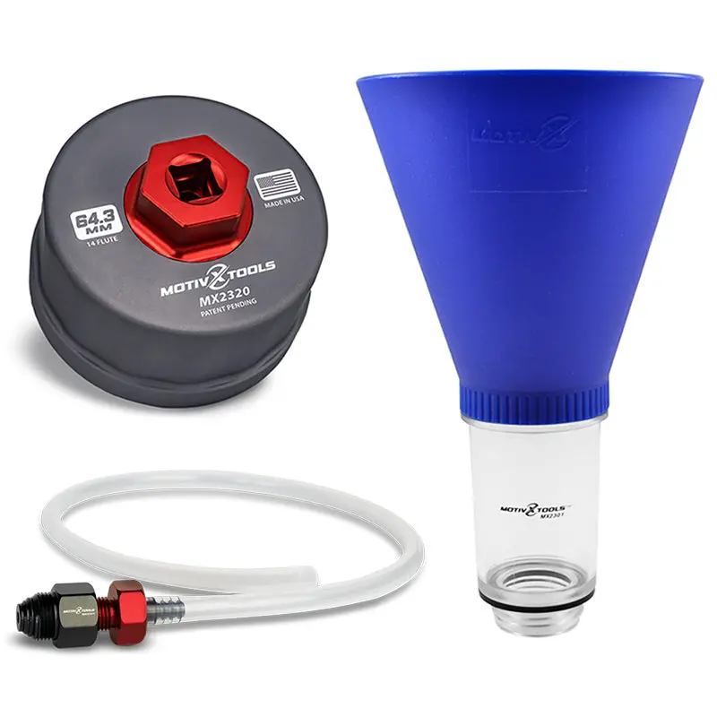 Oil Filter Wrench, Drain Tool & Funnel Bundle For Toyota 2.0L/5.7L Motors 1