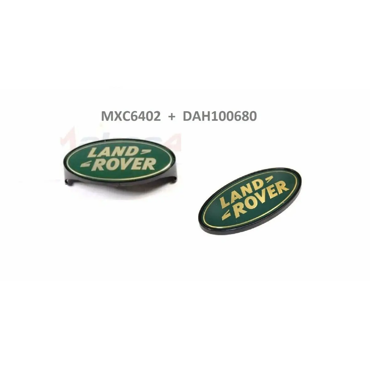 Front Grille & Rear Oval Green Badge 1