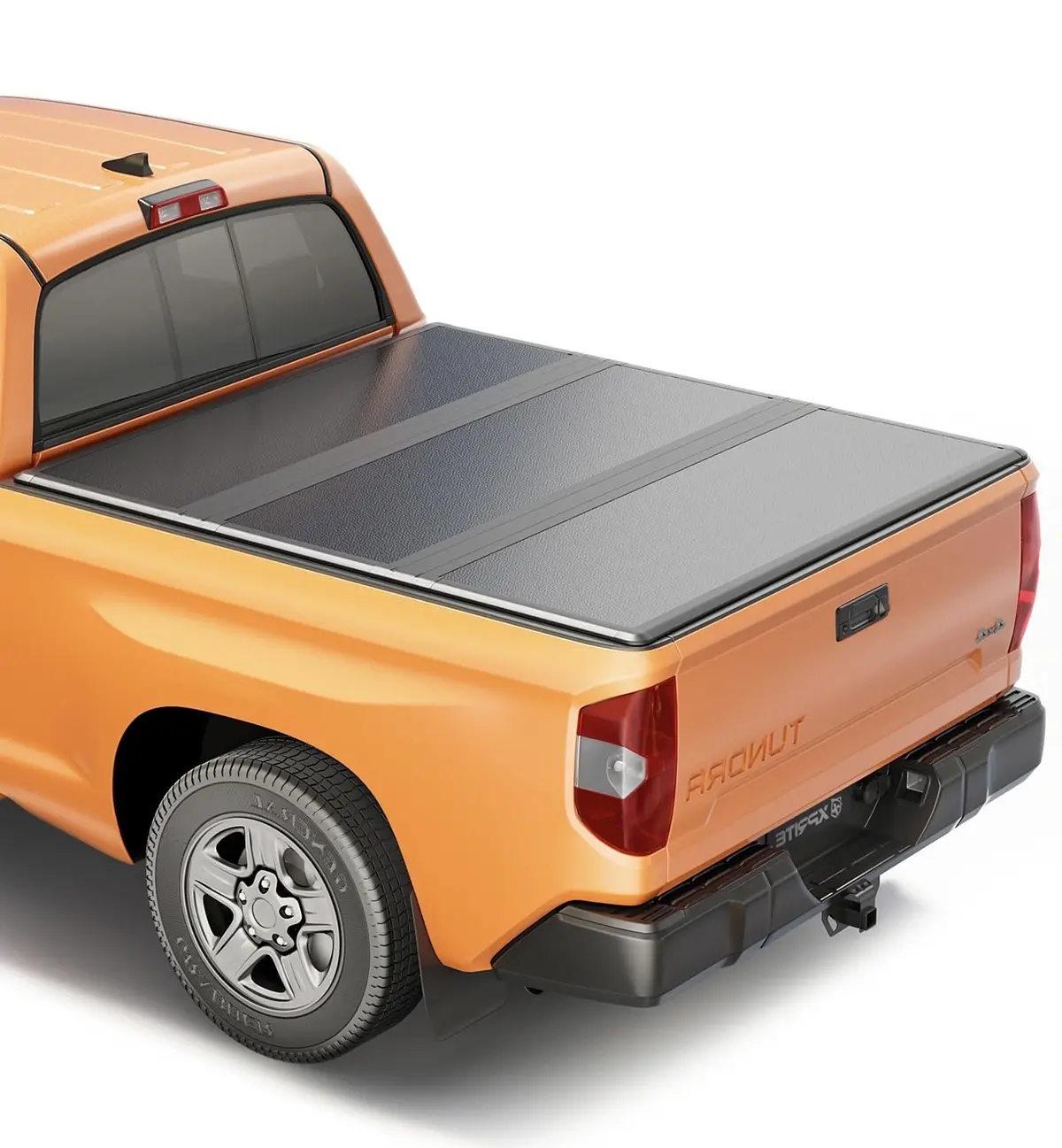 Xprite Hard Folding Truck Bed Tonneau Cover For 2022-2025 Toyota Tundra 1