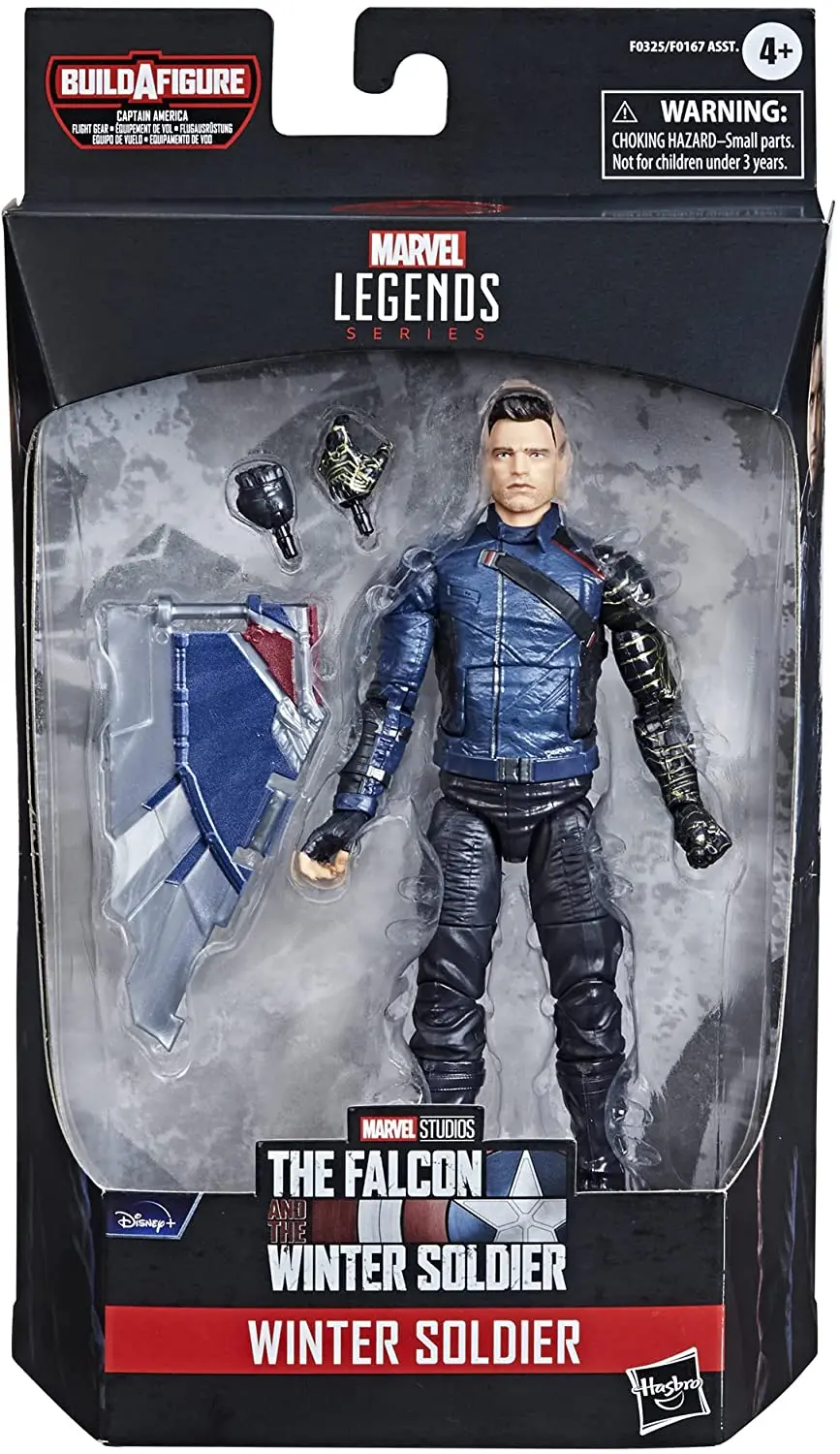 Marvel Legends Winter Soldier Bucky 6-Inch Figure 1