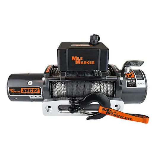 Sec12 | 12000 Lb. Winch With Synthetic Rope 1