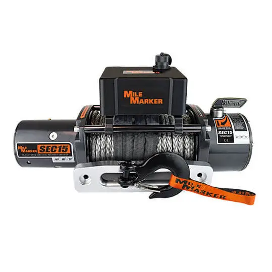 Sec15 | 15000 Lb. Winch With Synthetic Rope 1
