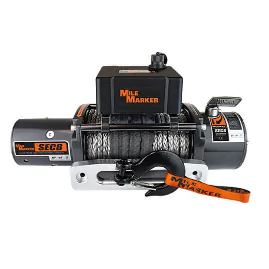 Sec8 | 8000 Lb. Winch With Synthetic Rope 1