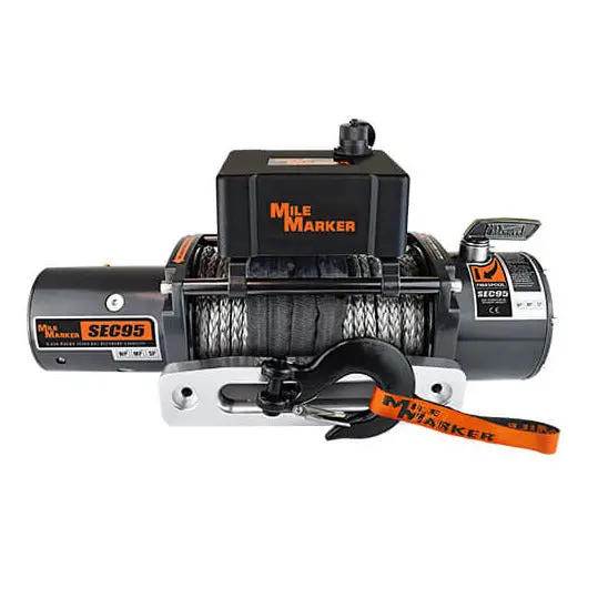 Sec95 | 9500 Lb. Winch With Synthetic Rope 1