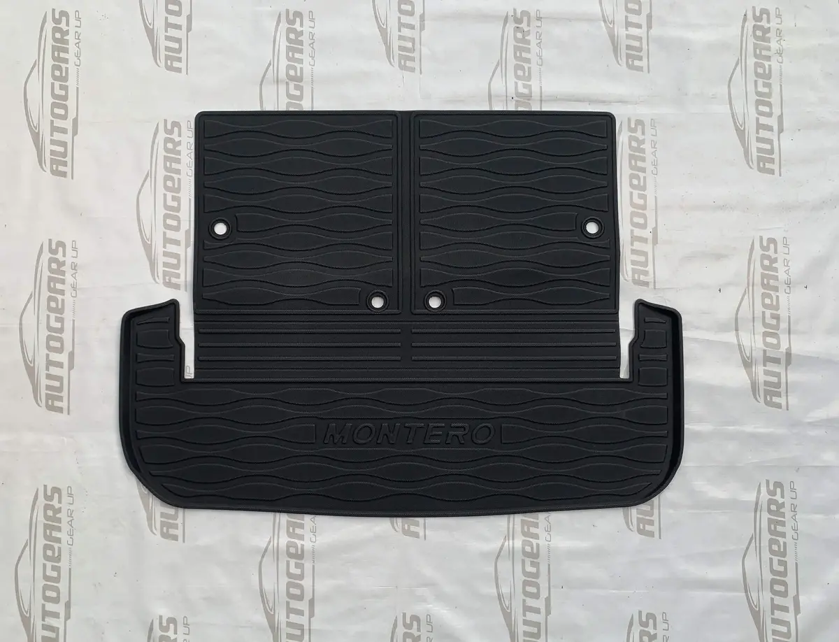 Mitsubishi Montero (2025 - 2026) Trunk Tray | Cargo Tray With Backseat Cover 1