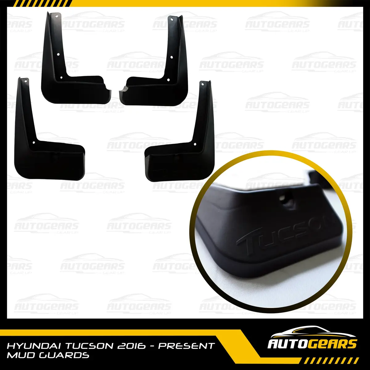 Hyundai Tucson (2016 - 2022) Mudguards 1