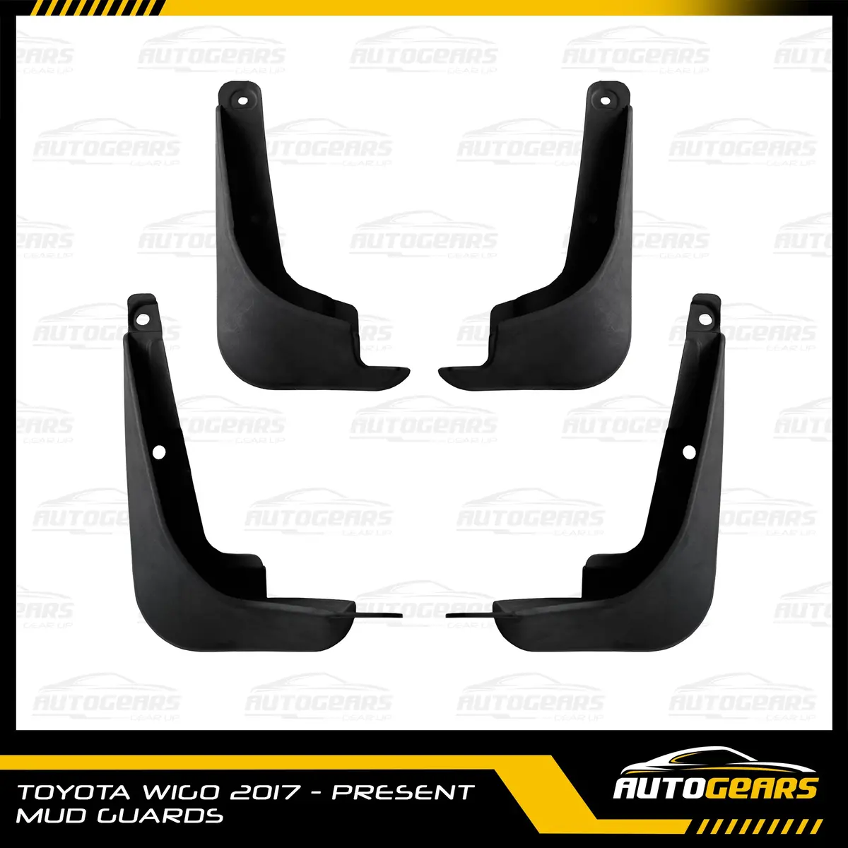 Toyota Wigo (2017 - 2023) Mudguards 1