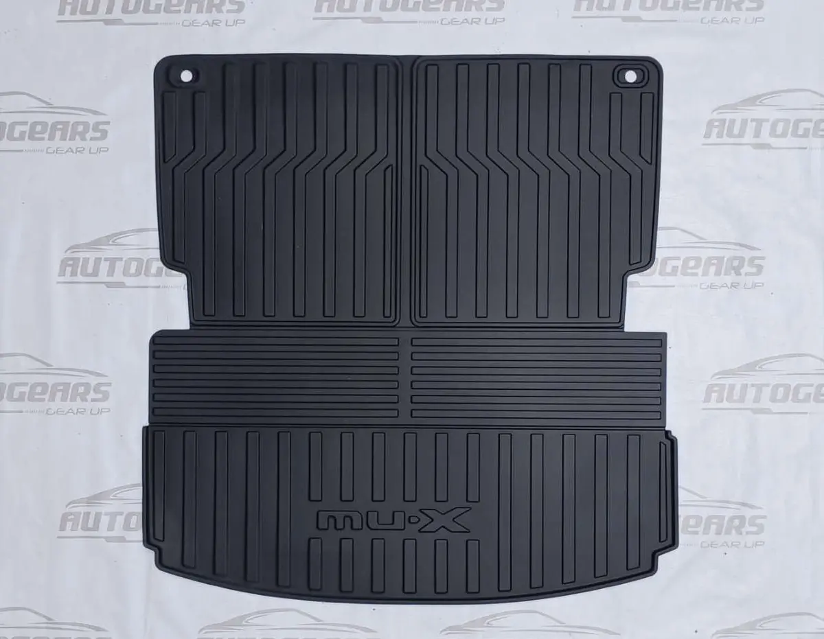 Isuzu Mux Mu-X (2021 - 2026) Trunk Tray | Cargo Tray With Backseat Cover 1