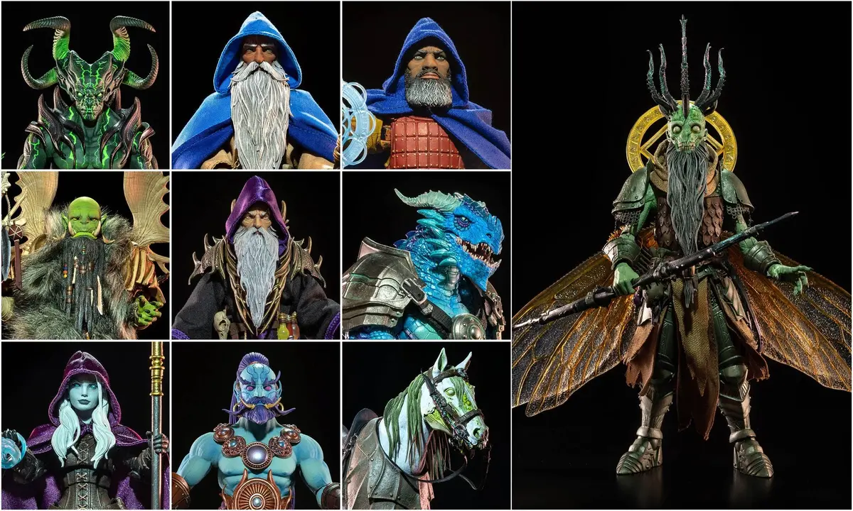 Mythic Legions Poxxus All-In Figure Set 1