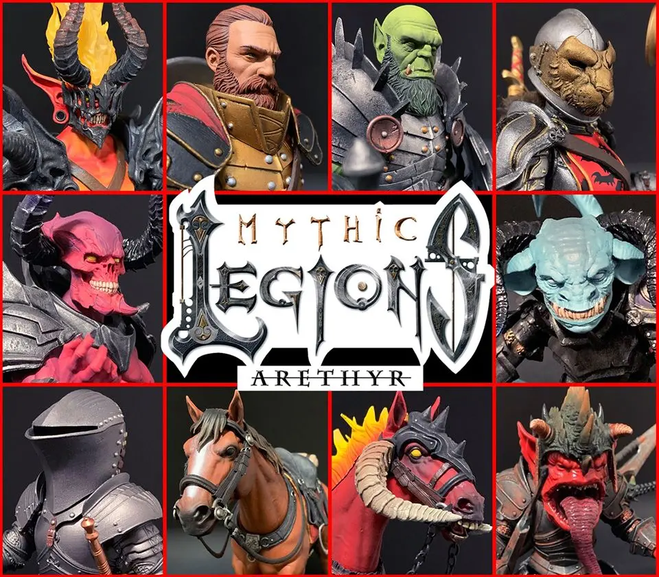 Pre-Order - Mythic Legions: Arethyr Wave All In (10-Figure Set) 1