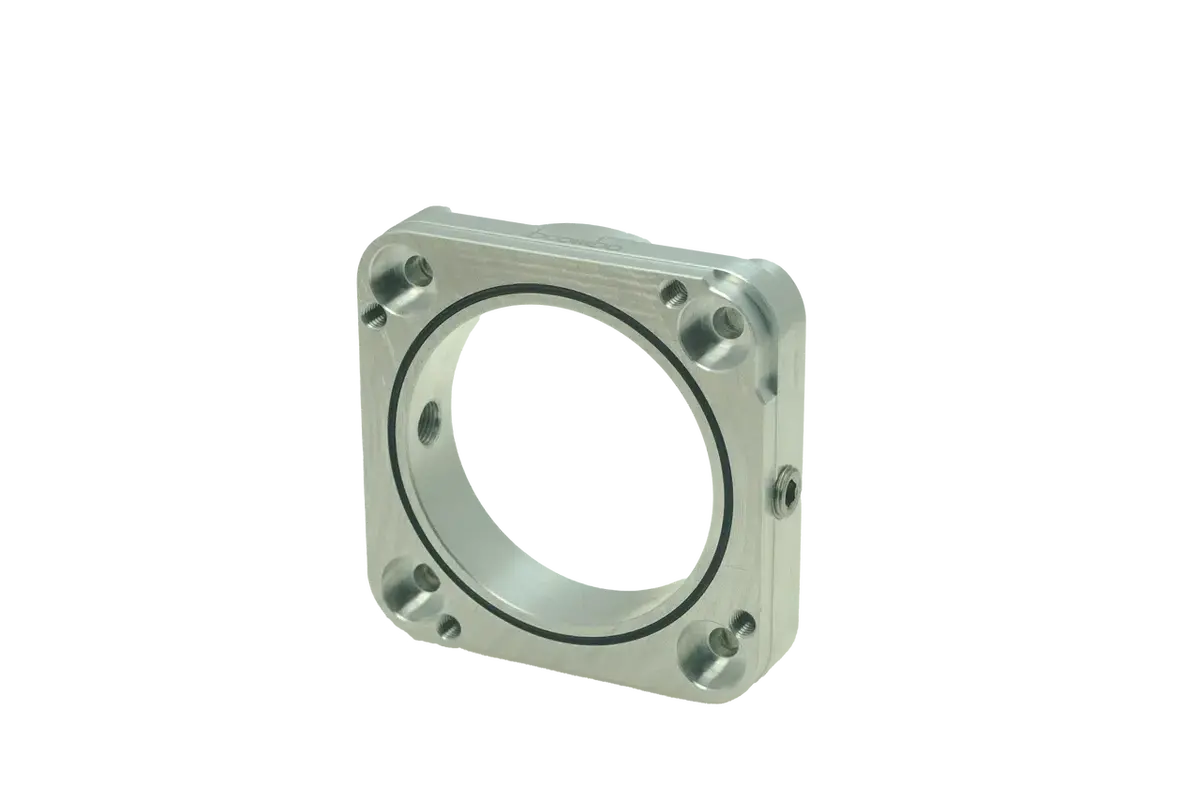 Boomba Racing 2.3L Throttle Body Spacer For 2021+ Ford Bronco & Ranger - Natural 1