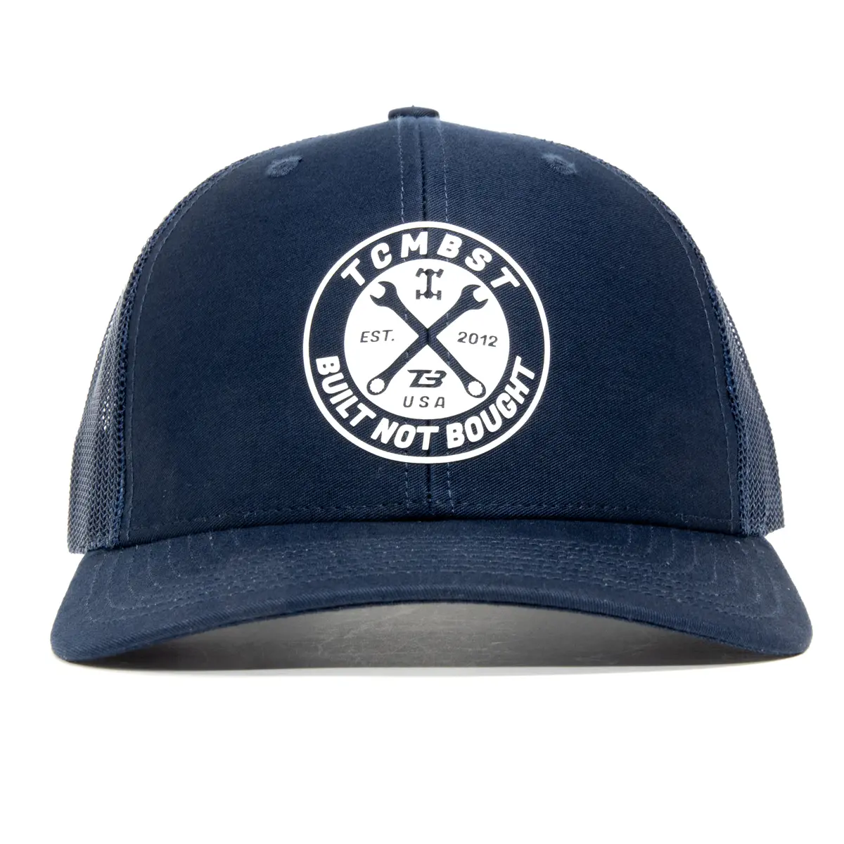 Tcmbst Built Not Bought Hat - Navy Blue 1