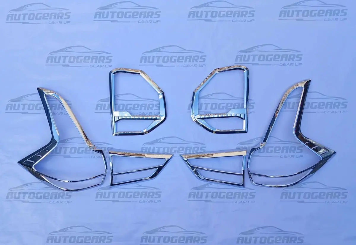 Nissan Livina (2022 - 2026) Headlight And Tail Light Cover Set Chrome 1