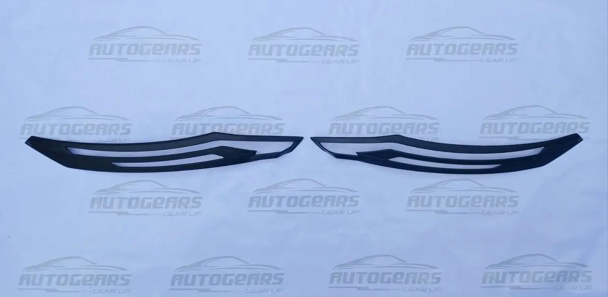 Nissan Livina (2022 - 2026) Led Light Cover Matte Black 1
