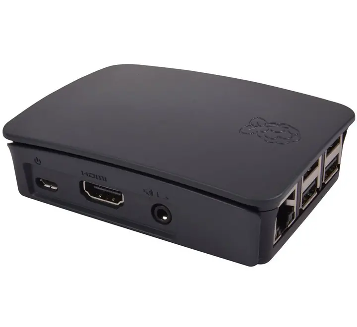 Official Case For Raspberry Pi 2, 3, 3B+ , Black 1