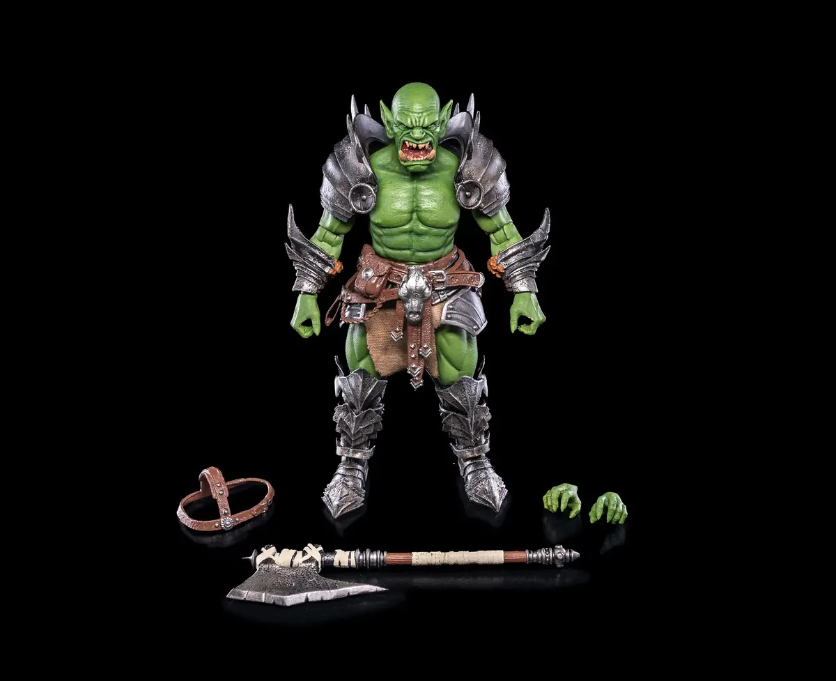 Pre-Order (Deposit) - Mythic Legions: The Roleplaying Game - Orc Barbarian (Enemy) Action Figure 1