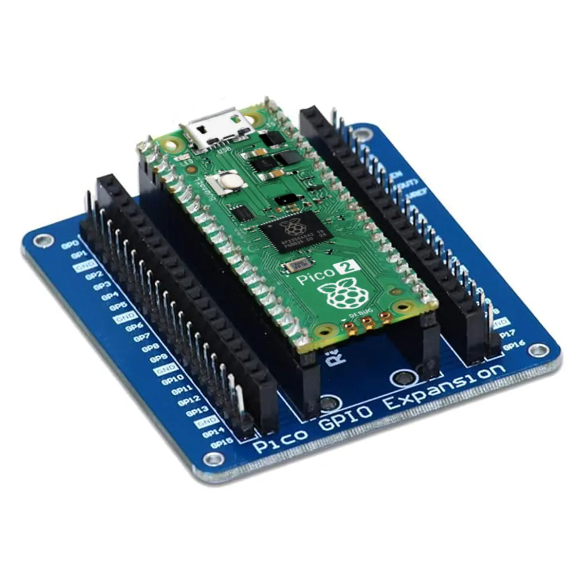 Raspberry Pi Pico Gpio Expansion Board With Pico 2 1