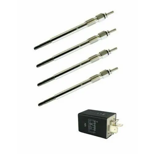 Heater Glow Plug Timer Relay & Glow Plug Set 1