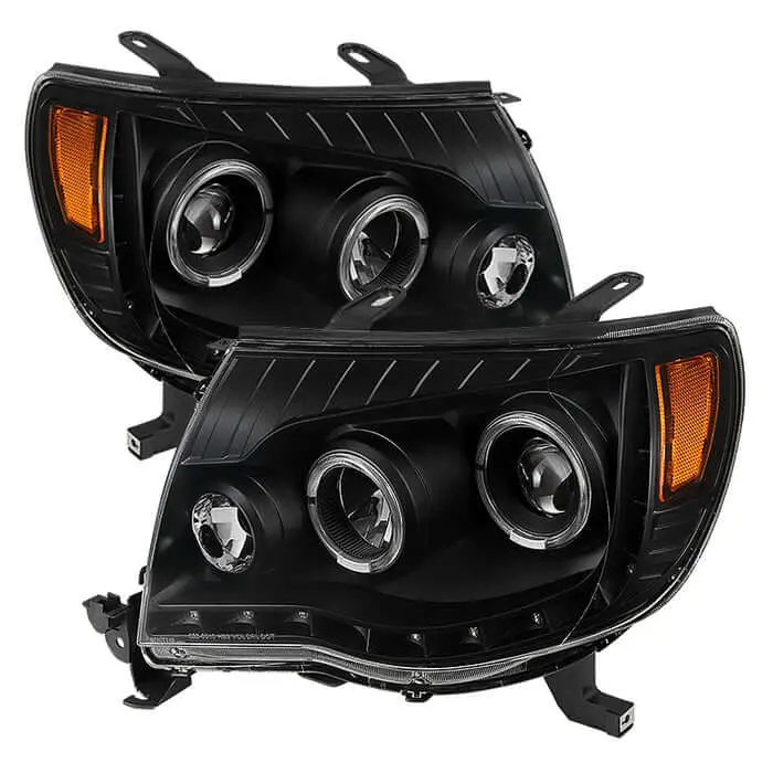 Halo 2.0 Projector Headlights Fits 2005-2011 Toyota Tacoma 1