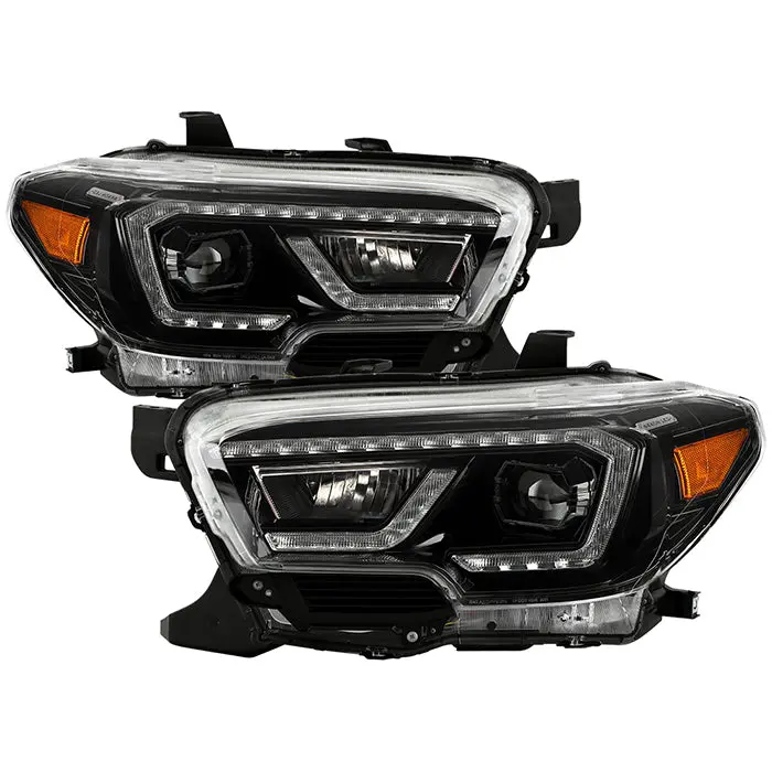 Full Led Drl Projector Headlights Fits 2016-2023 Toyota Tacoma 1