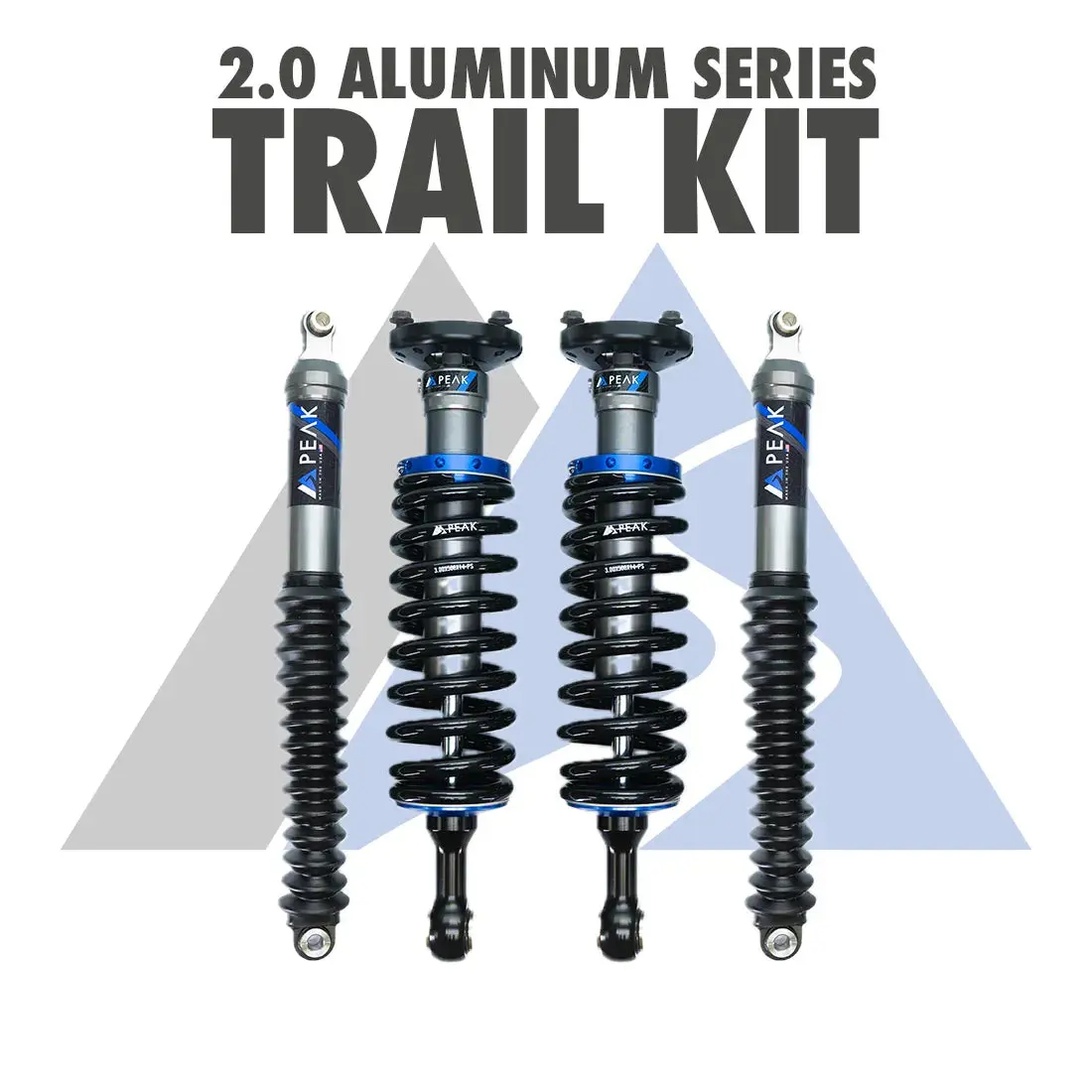 Peak 2.0 Aluminum Series Trail Kit Fits 2024+ Toyota Tacoma 1