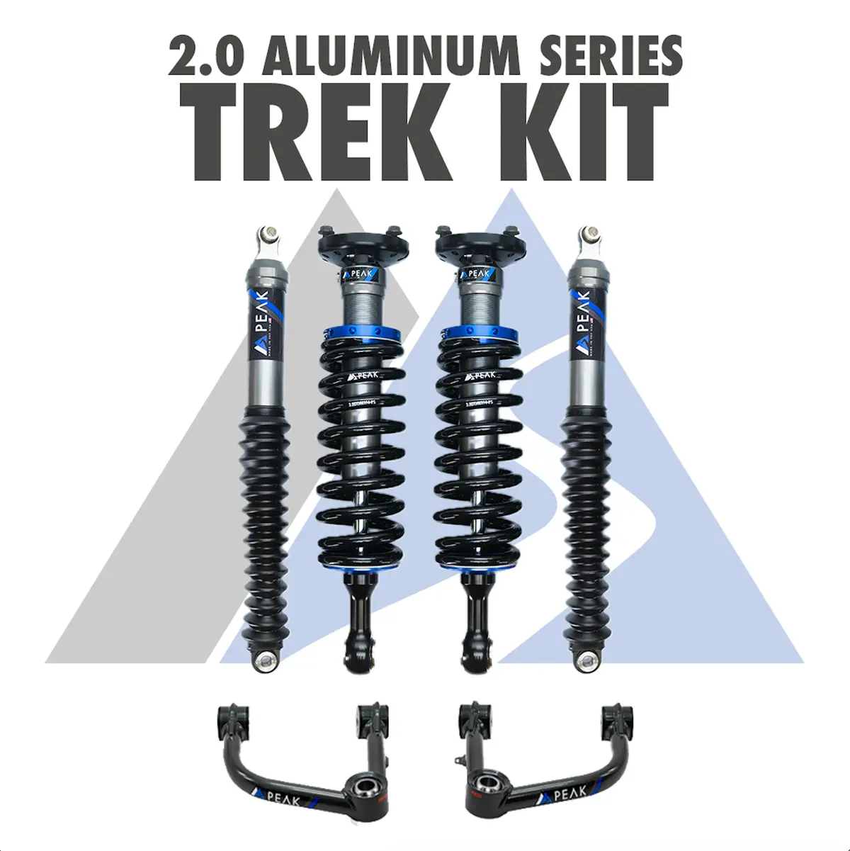 Peak 2.0 Aluminum Series Trek Kit Fits 2024+ Toyota Tacoma 1