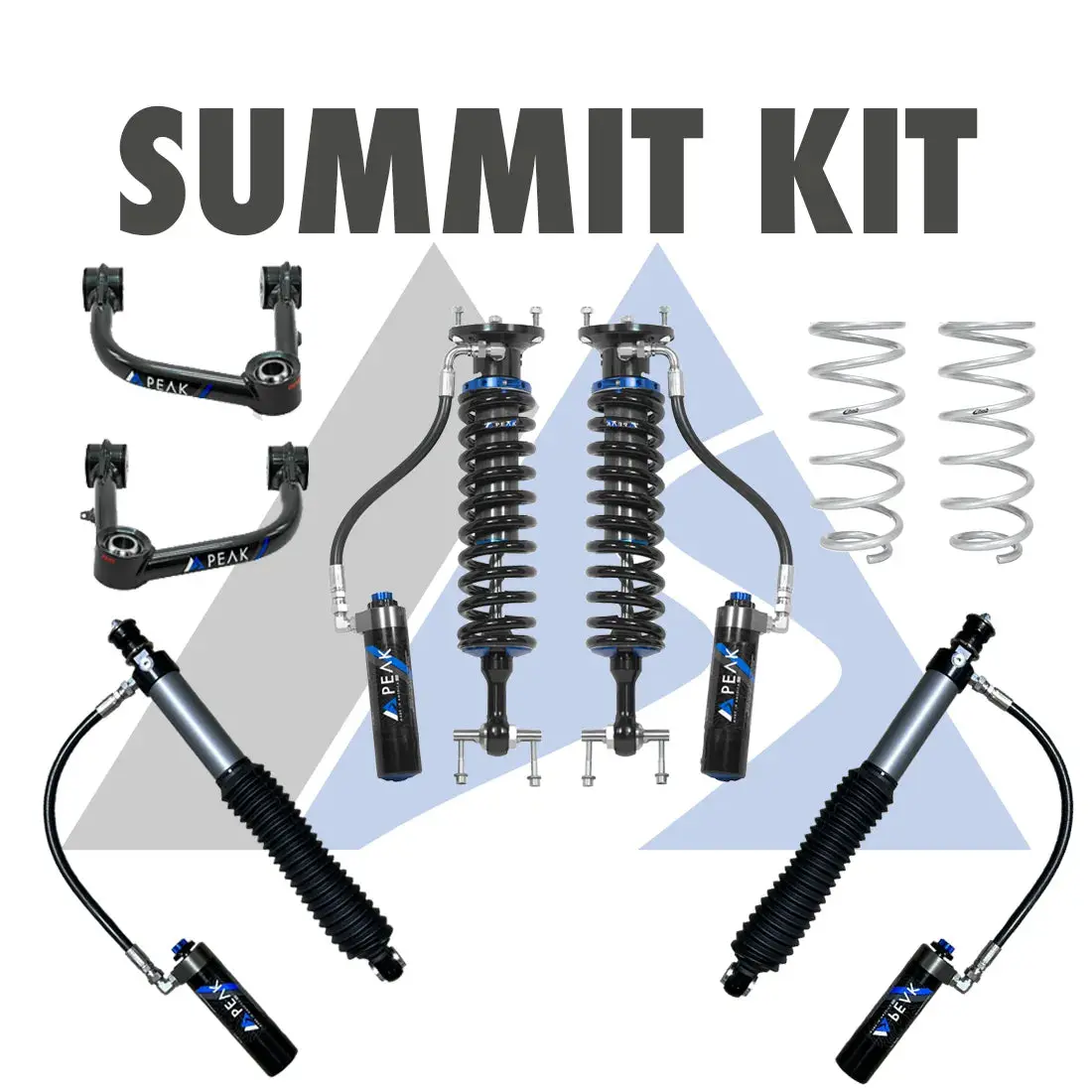 Peak Suspension 2.5″ Dsc Coilovers Summit Kit Fits 2024+ Toyota Tacoma 1