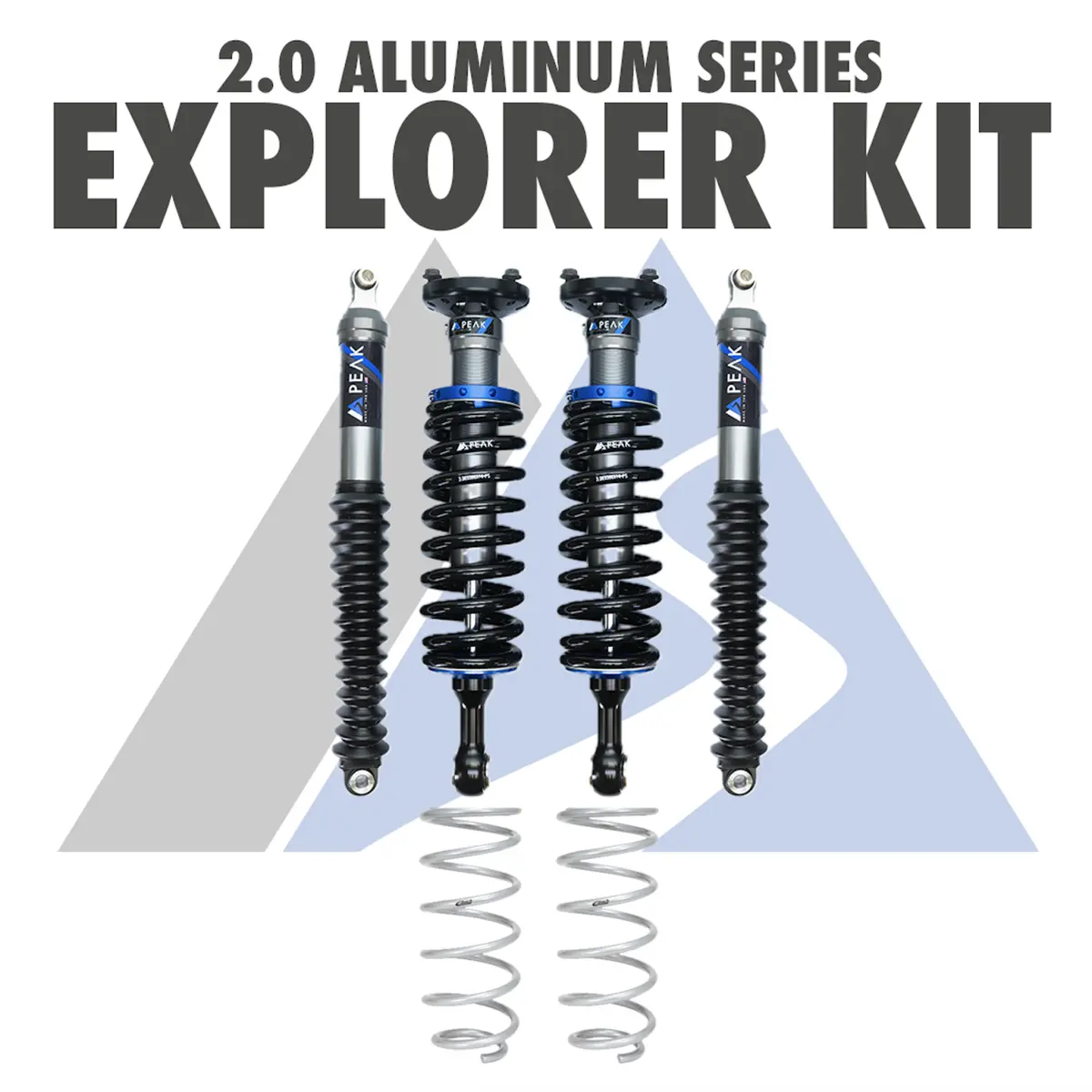 Peak 2.0 Aluminum Series Explorer Kit Fits 2024+ Toyota Tacoma 1