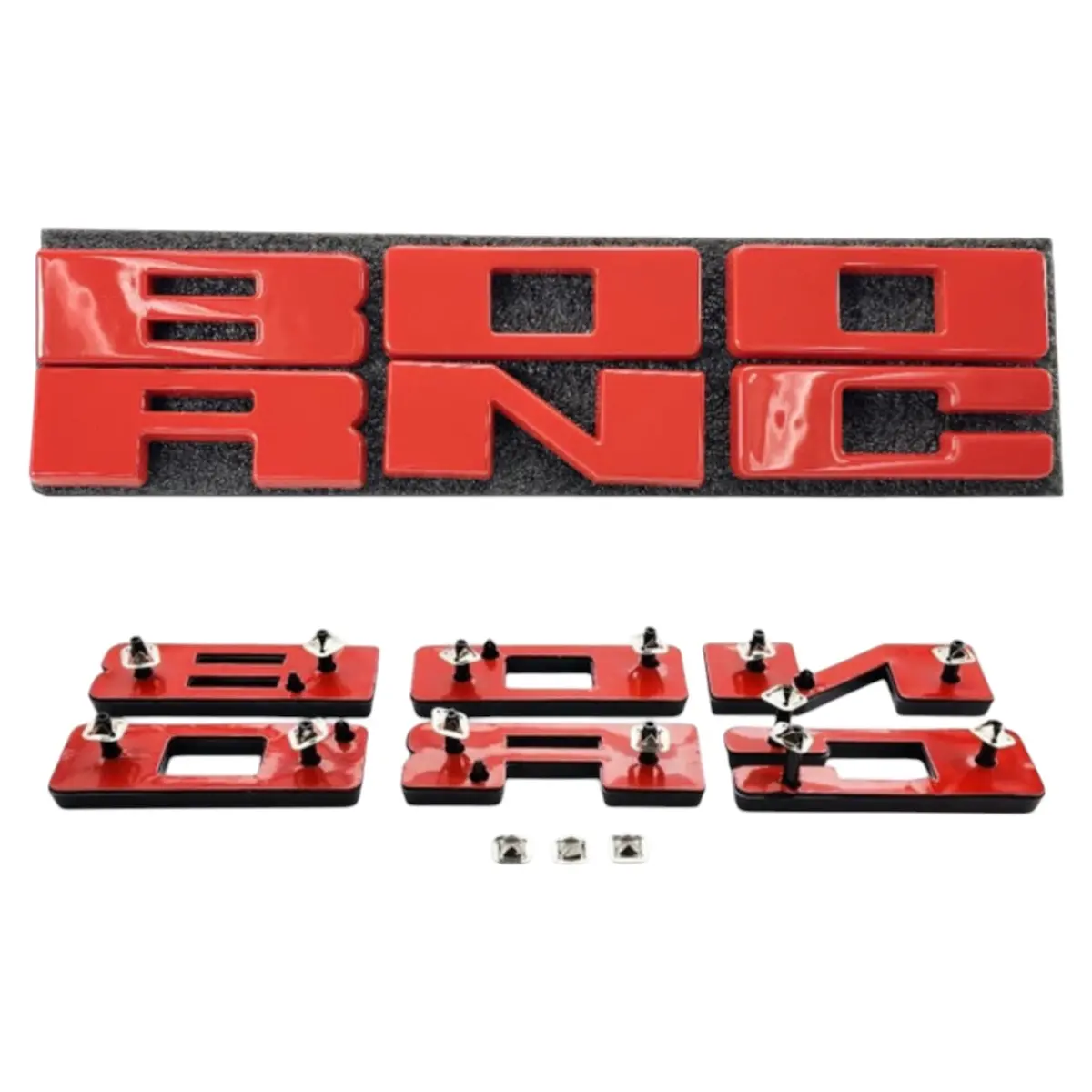 Upr Bronco Grille Replacement Lettering (Code Orange) | Upr-3683-16 1