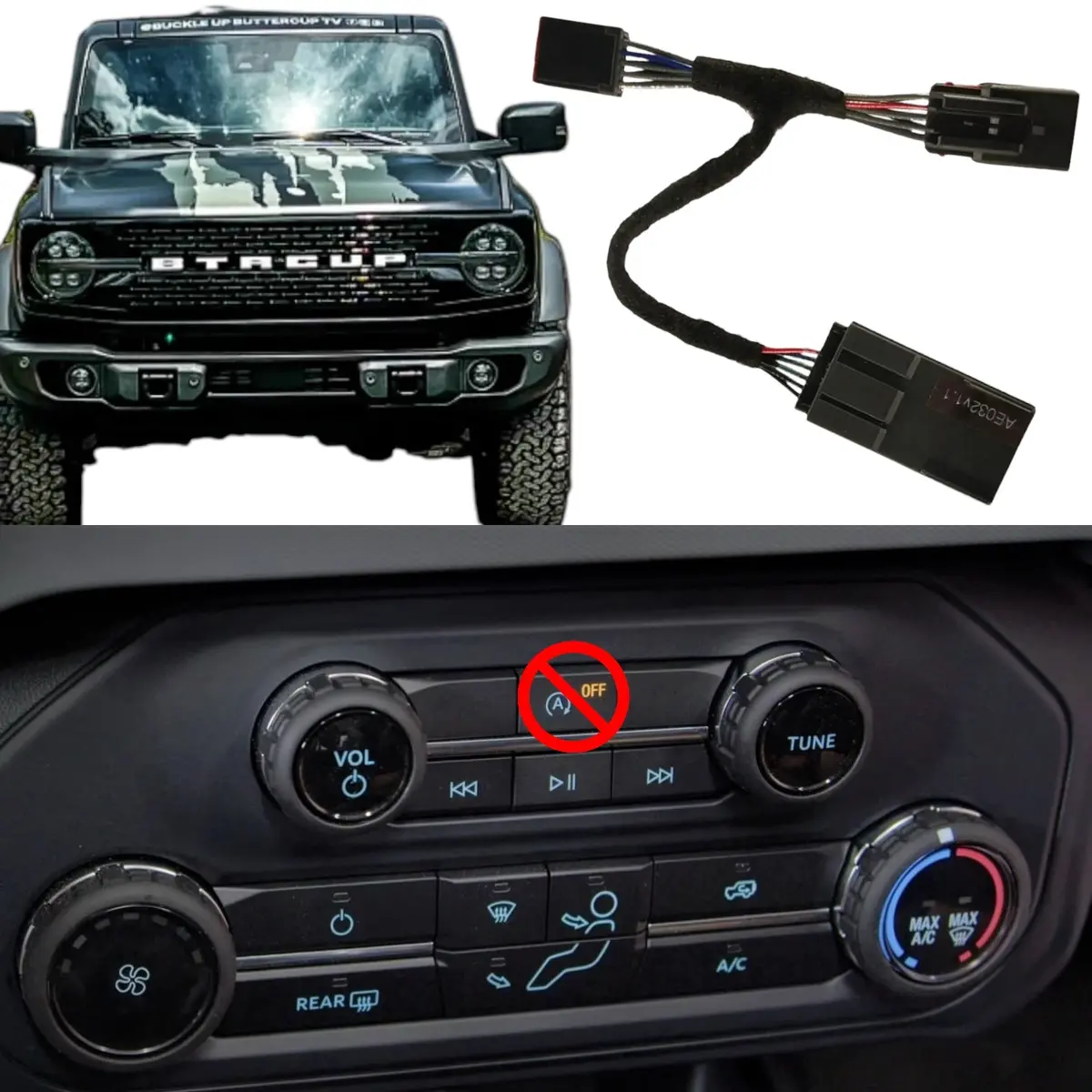 Autostop Eliminator For 2021+ Ford Bronco & Bronco Raptor 1