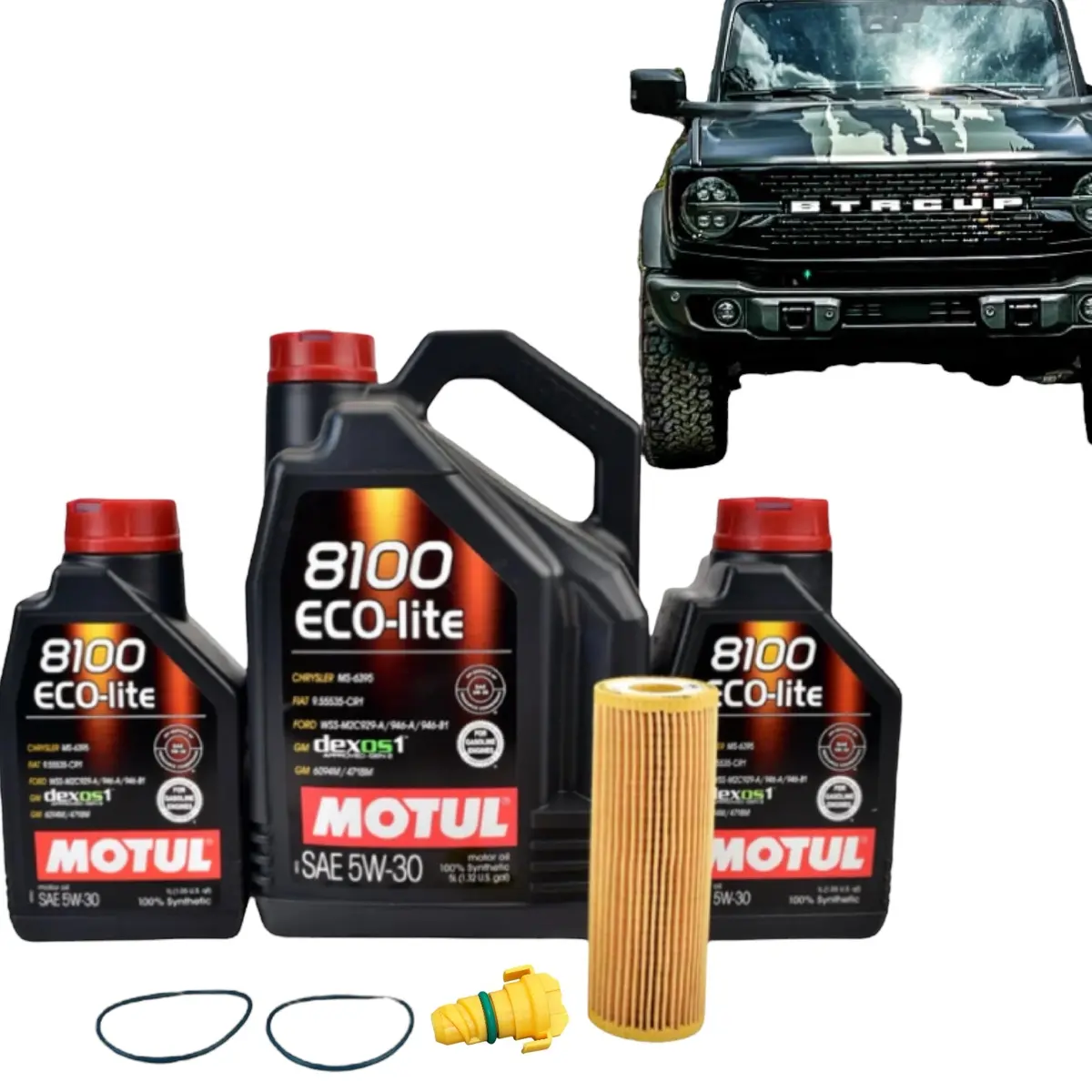 Buckle Up Off-Road Oil Change Kit For 2.7L 2021+ Ford Bronco 1