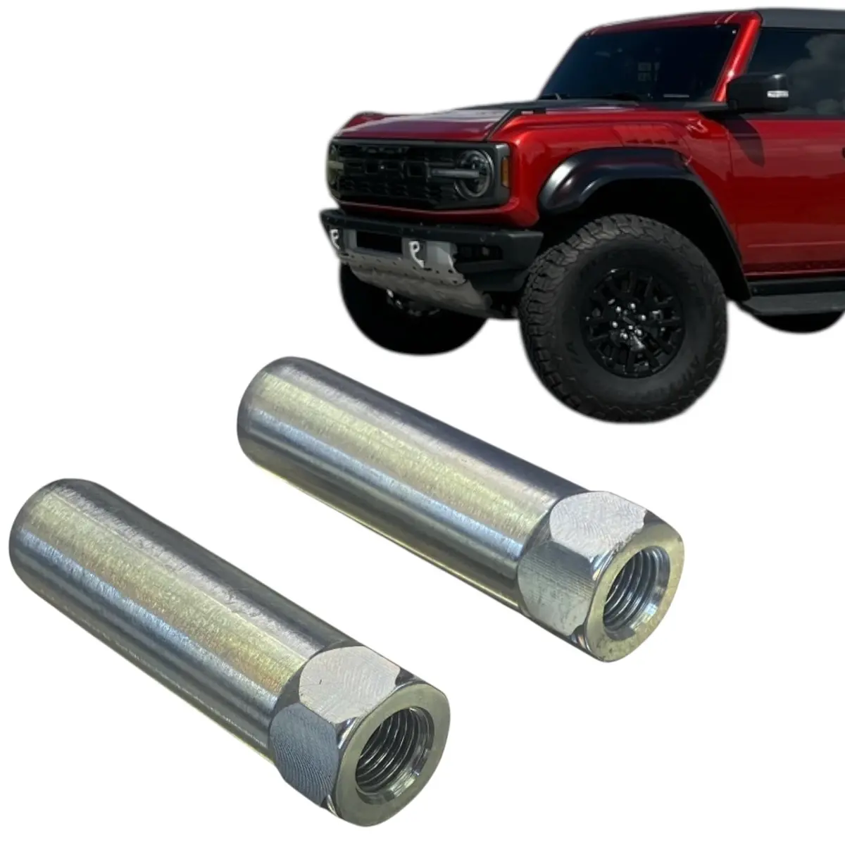 Foutz Motorsports Bronco Raptor Tie Rod Support Sleeve For 16Mm (Silver Zinc) | Fmi0501038507na40 1