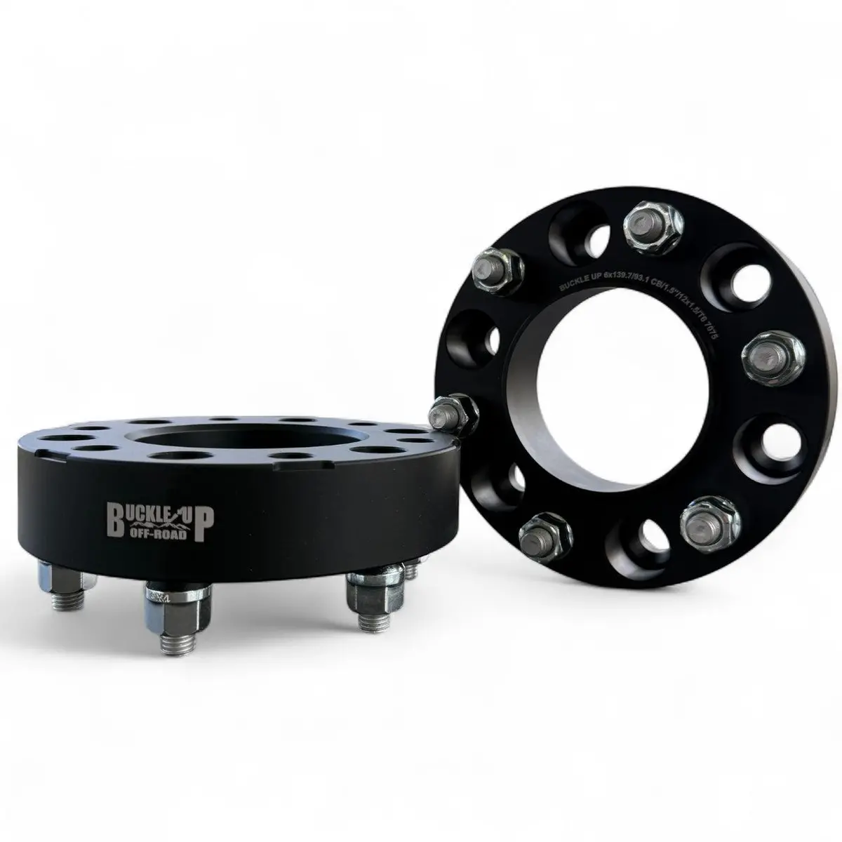 Buckle Up Off-Road 1.5 Inch Wheel Spacers 6X139.7/93.1Mm For 2021+ Ford Bronco, 2019+ Ford Ranger, 24+ Ranger Raptor(Pair) 1