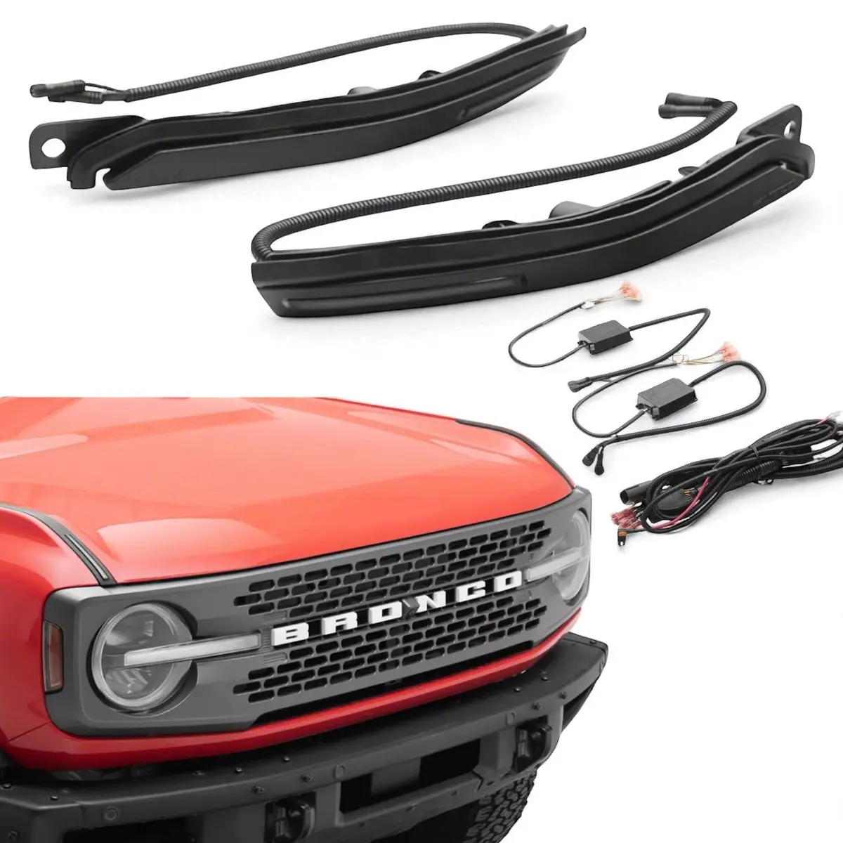 Putco Luminix Trail Site Led Drl Lights For 2021+ Ford Bronco | 50001 1