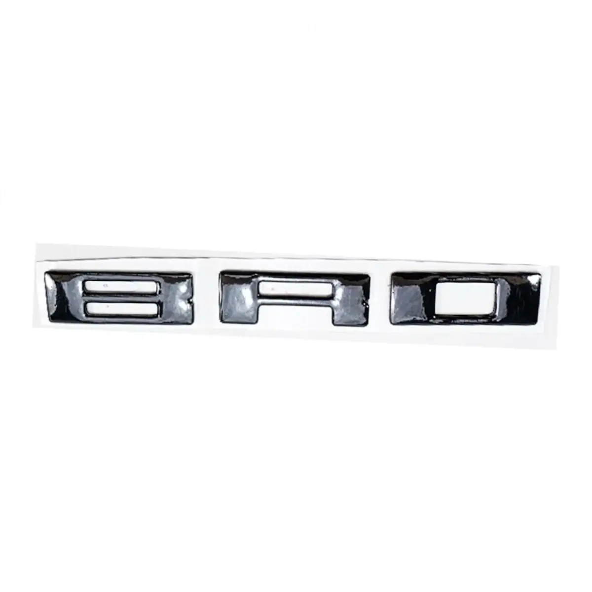 Amp Shadow Black Raised Dash Letter Inserts For 2021+ Ford Bronco | Amp-85112-003 1