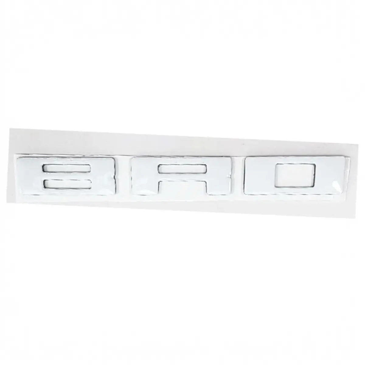 Amp Oxford White Raised Dash Letter Inserts For 2021+ Ford Bronco | Amp-85112-005 1