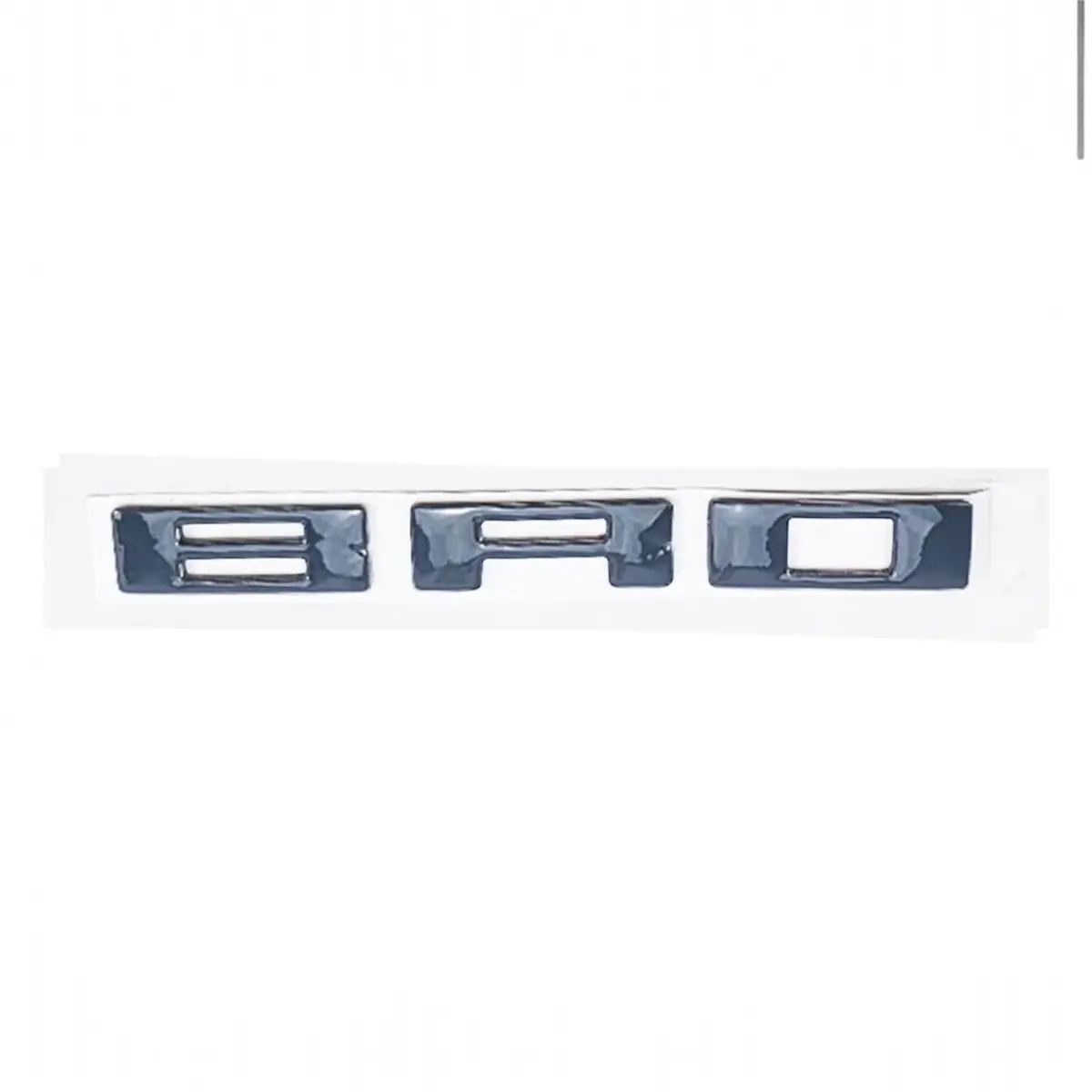 Amp Azure Gray Raised Dash Letter Inserts For 2021+ Ford Bronco | Amp-85112-002 1