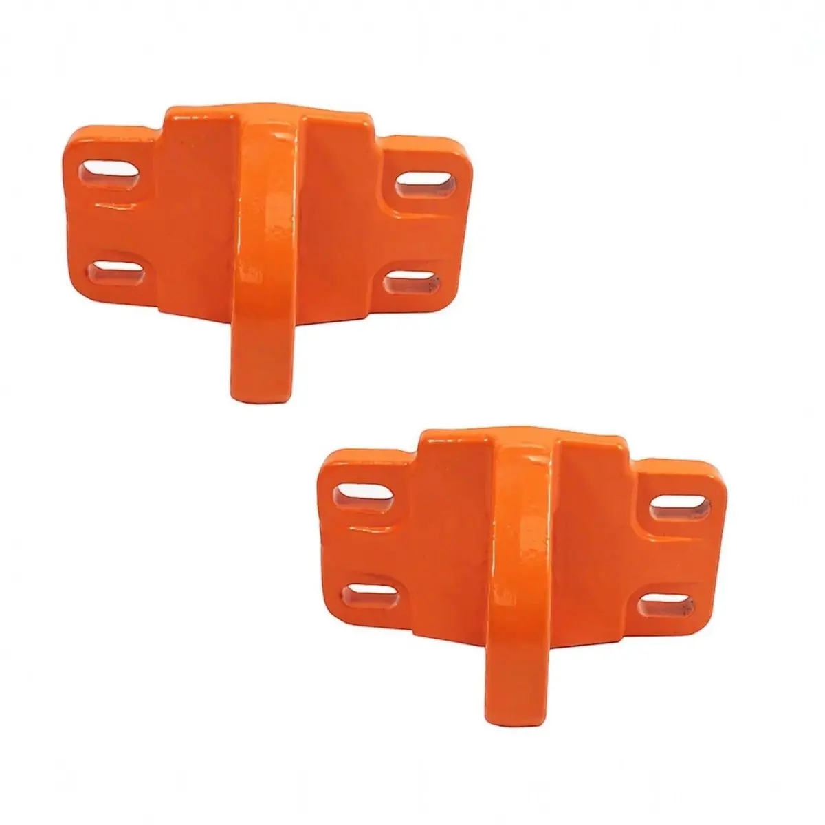 Upr Front Tow Hooks For Oem Modular Bumper For 2021+ Ford Bronco & Bronco Raptor (Orange) - Set Of 2 | 2530-03 1