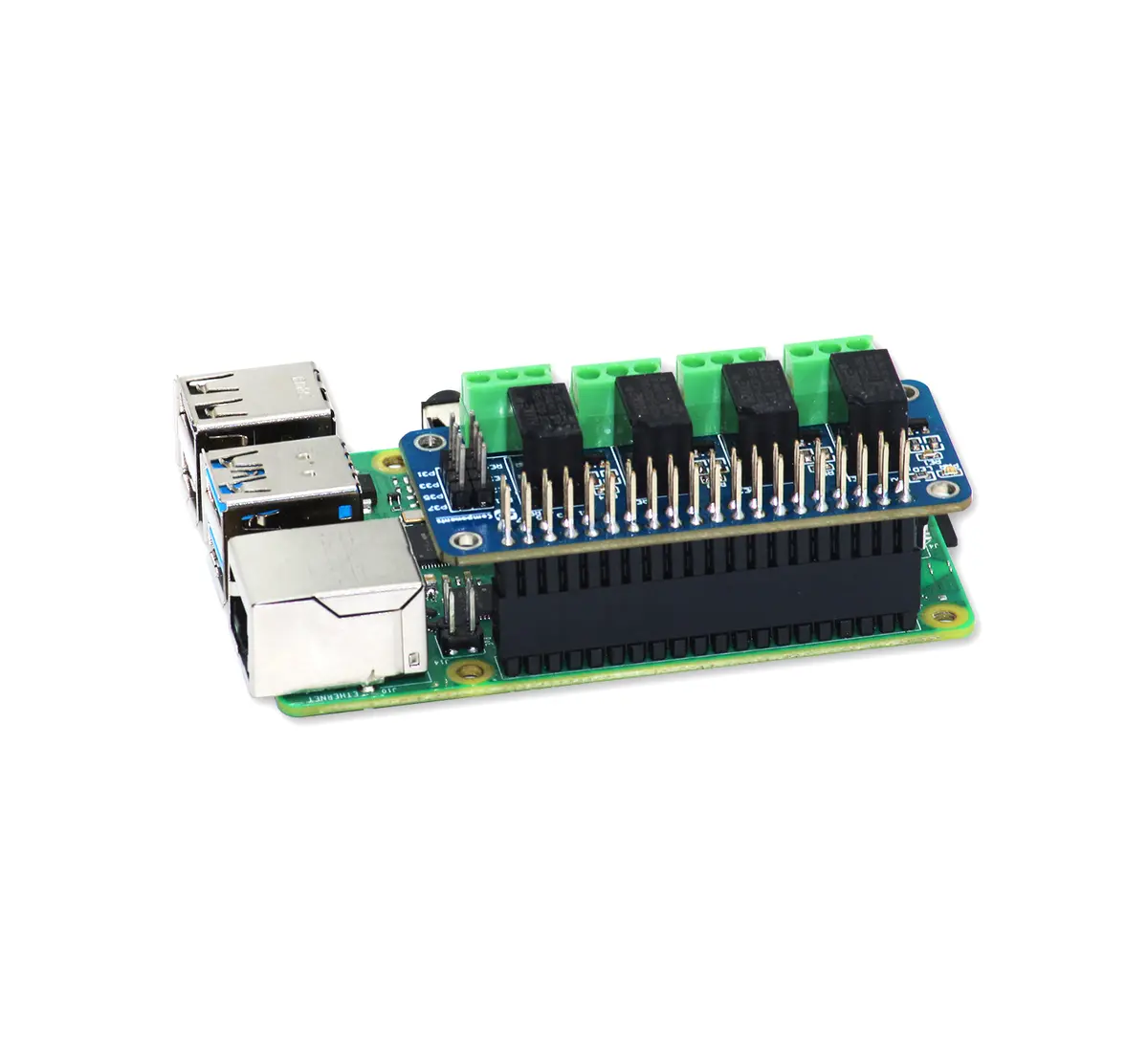 Relay 4 Zero - 4 Channel 3V Relay Board For Raspberry Pi 1